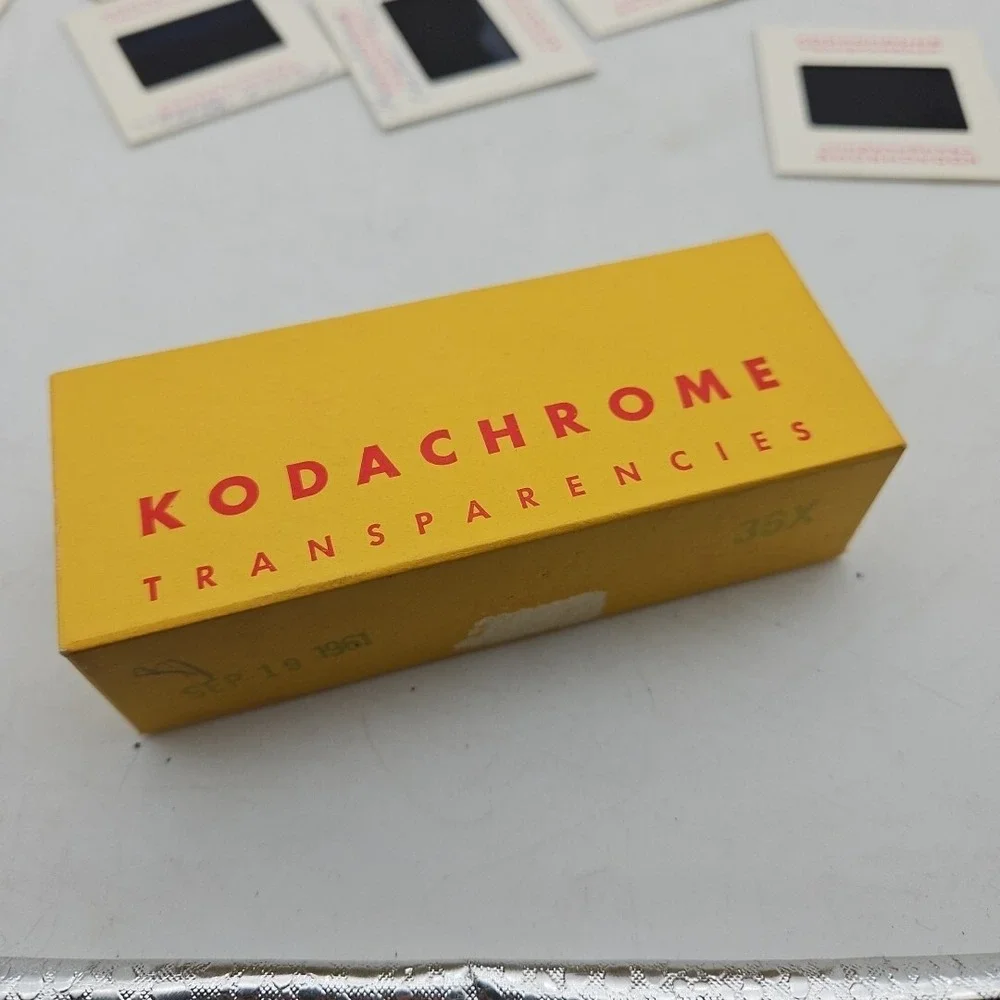 Huge‎ Lot Of 35 Kodak Kodachrome Slides European Vacation Trip 1961 Photography